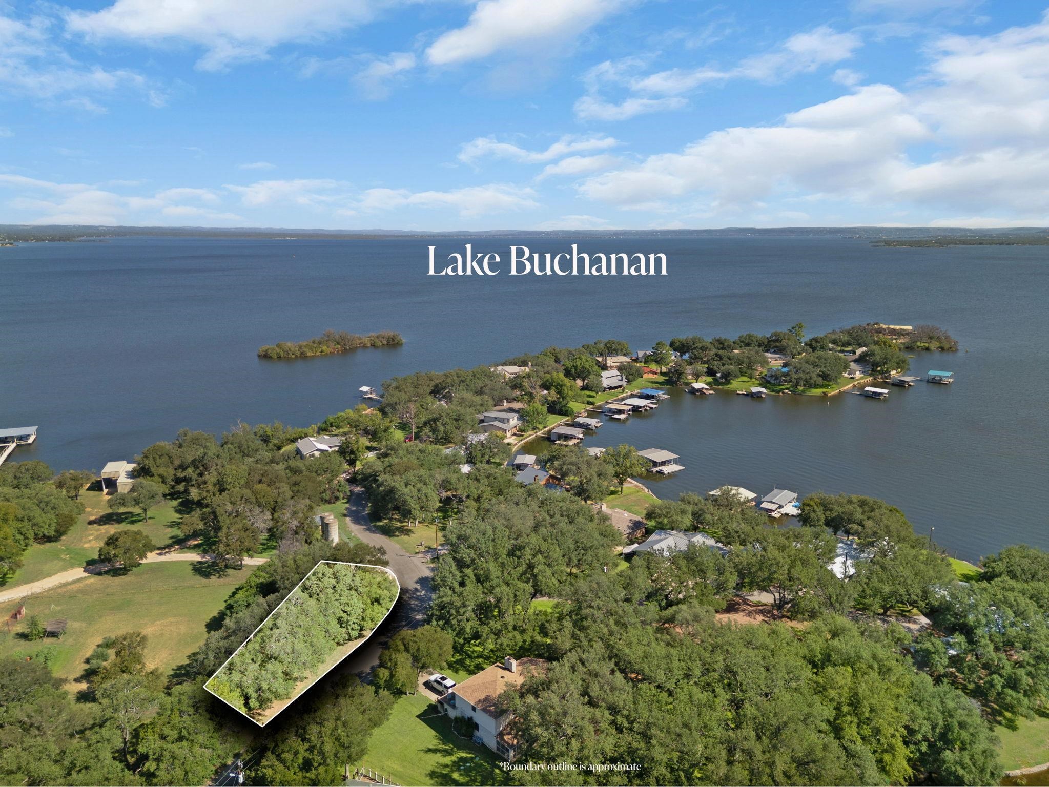 401 Island Lodges, Buchanan Dam